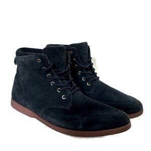 Clae Hamilton Navy Suede Sneaker Size 8 EUC